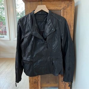 Blank NYC Vegan Leather Jacket M